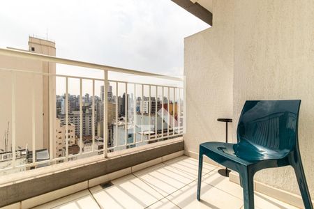 Apartamento para alugar com 36m², 1 quarto e sem vagaVaranda