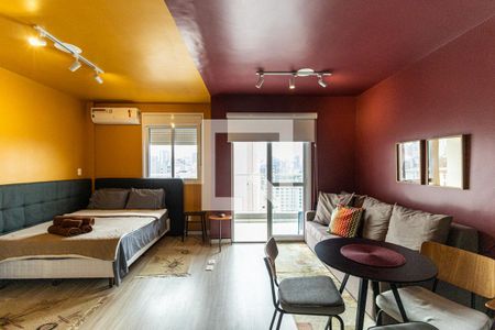 Studio de apartamento para alugar com 1 quarto, 36m² em República, São Paulo
