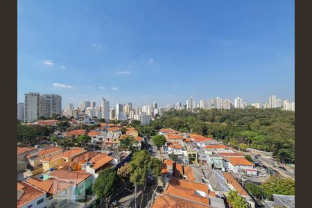 Vista do terraço  de apartamento à venda com 4 quartos, 220m² em Aclimação, São Paulo