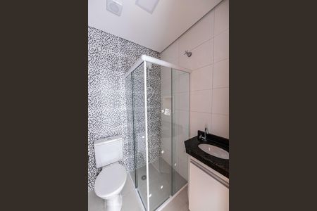 Banheiro Social de apartamento para alugar com 1 quarto, 37m² em Quarta Parada, São Paulo