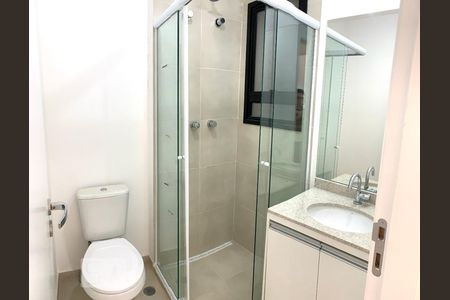 Banheiro de apartamento para alugar com 1 quarto, 40m² em Continental, Osasco