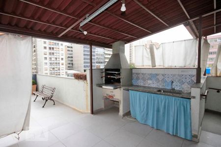 Studio à venda com 35m², 1 quarto e sem vagaChurrasqueira
