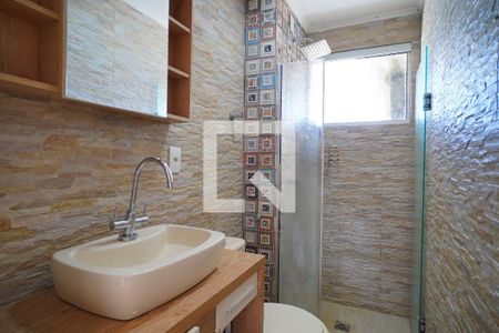 Banheiro Social de apartamento para alugar com 1 quarto, 48m² em Santa Tereza, Porto Alegre