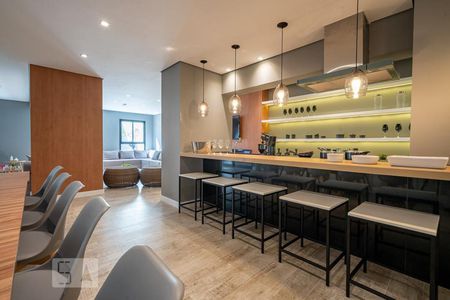 Studio para alugar com 39m², 1 quarto e sem vagaÁrea comum - Salão de festas