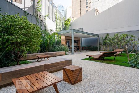 Studio para alugar com 39m², 1 quarto e sem vagaÁrea comum - Churrasqueira