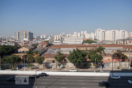 Vista da Sala de apartamento à venda com 1 quarto, 46m² em Brás, São Paulo