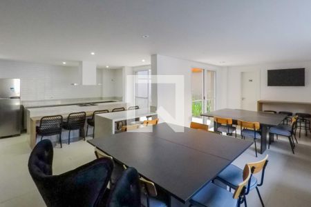 Área comum de kitnet/studio para alugar com 1 quarto, 28m² em Sé, São Paulo