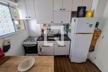 Cozinha de kitnet/studio para alugar com 1 quarto, 28m² em Sé, São Paulo