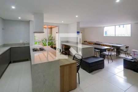Área comum de kitnet/studio para alugar com 1 quarto, 28m² em Sé, São Paulo