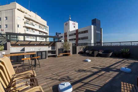 Studio para alugar com 32m², 1 quarto e sem vagaÁrea Externa - Cobertura