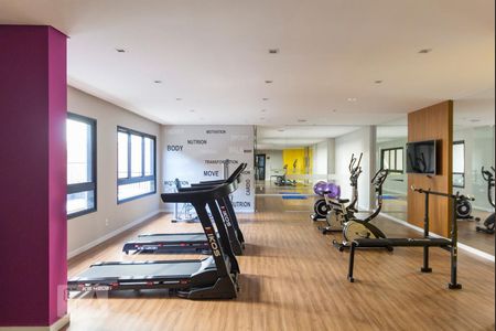 Studio para alugar com 32m², 1 quarto e sem vagaAcademia