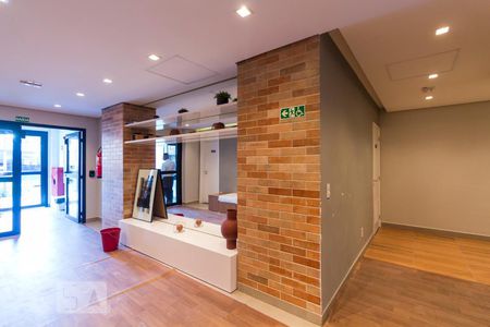 Studio para alugar com 32m², 1 quarto e sem vagaHall social