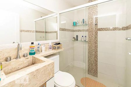 Banheiro de apartamento à venda com 4 quartos, 134m² em Botafogo, Rio de Janeiro