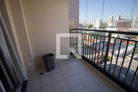 Varanda da Sala de apartamento para alugar com 2 quartos, 59m² em Barra Funda, São Paulo