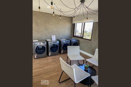 Studio para alugar com 28m², 1 quarto e 1 vagaLavanderia