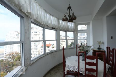 Varanda da Sala de apartamento para alugar com 4 quartos, 175m² em Copacabana, Rio de Janeiro