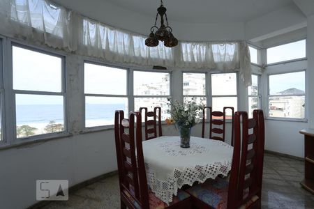 Varanda da Sala de apartamento para alugar com 4 quartos, 175m² em Copacabana, Rio de Janeiro