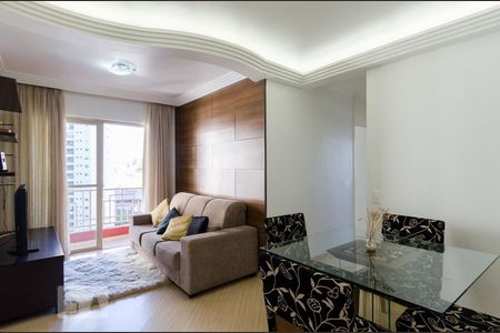 Sala de apartamento para alugar com 3 quartos, 69m² em Baeta Neves, São Bernardo do Campo