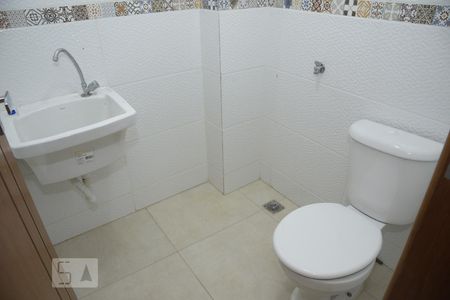 Banheiro Social de casa de condomínio à venda com 1 quarto, 63m² em Pechincha, Rio de Janeiro