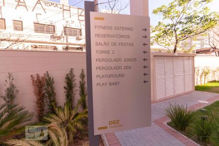 Apartamento para alugar com 43m², 2 quartos e sem vagaPlaca informativa