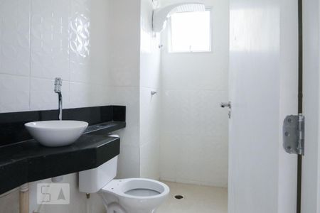banheiro de apartamento para alugar com 2 quartos, 46m² em Santa Amélia, Belo Horizonte