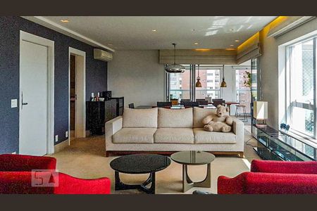 Sala de apartamento para alugar com 3 quartos, 185m² em Campo Belo, São Paulo