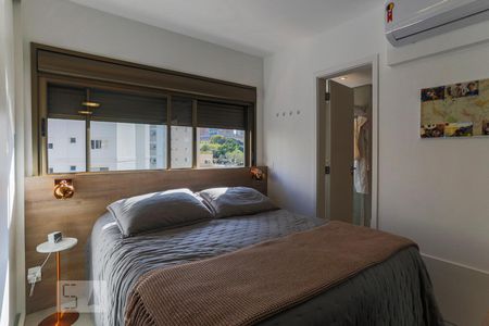 Apartamento para alugar com 45m², 1 quarto e 1 vagaQuarto - Suíte