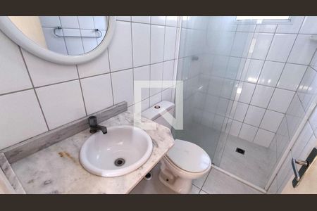 Banheiro do Quarto 1 de casa de condomínio para alugar com 3 quartos, 102m² em Vila Rio Branco, Jundiaí