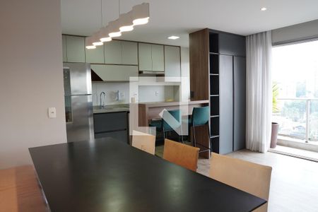 Sala de apartamento à venda com 1 quarto, 55m² em Vila Madalena, São Paulo