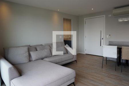Sala de apartamento à venda com 1 quarto, 55m² em Vila Madalena, São Paulo
