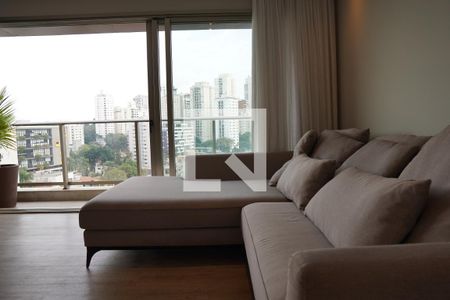 Sala de apartamento à venda com 1 quarto, 55m² em Vila Madalena, São Paulo