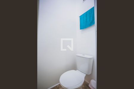 Banheiro de kitnet/studio para alugar com 1 quarto, 12m² em Vila Clementino, São Paulo