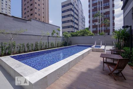 Studio para alugar com 37m², 1 quarto e 1 vagaPiscina