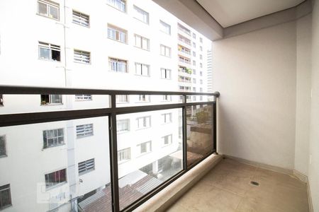 Varanda de kitnet/studio para alugar com 1 quarto, 37m² em Perdizes, São Paulo