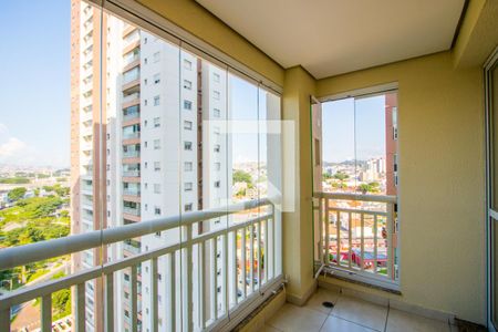 Varanda gourmet de apartamento para alugar com 2 quartos, 57m² em Vila Homero Thon, Santo André