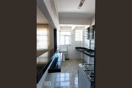Cozinha de apartamento para alugar com 2 quartos, 60m² em Sagrada Família, Belo Horizonte