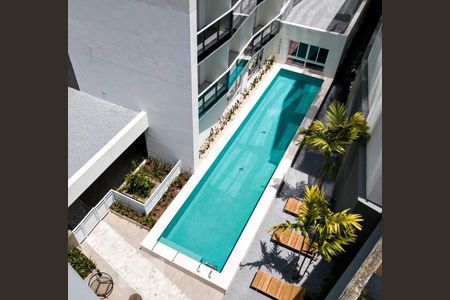 Área comum - Piscina de apartamento à venda com 1 quarto, 27m² em Centro, São Paulo