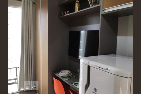 Sala/Quarto de apartamento à venda com 1 quarto, 27m² em Centro, São Paulo