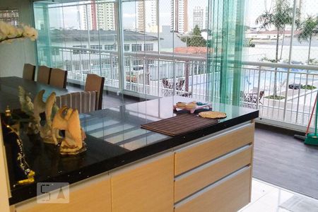 Varanda  de apartamento à venda com 4 quartos, 175m² em Vila Carrão, São Paulo