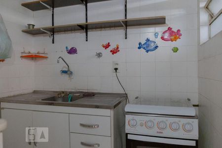 Studio à venda com 43m², 1 quarto e sem vagaCozinha