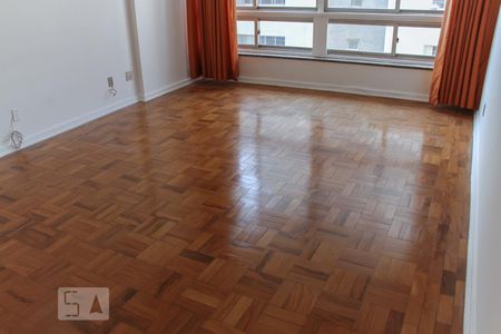 Detalhe Sala de apartamento à venda com 2 quartos, 90m² em Higienópolis, São Paulo