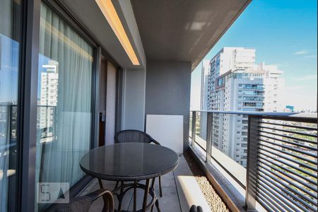 Studio para alugar com 42m², 1 quarto e 1 vagaVaranda