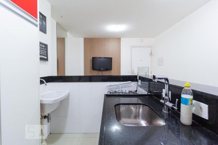 Cozinha de apartamento para alugar com 1 quarto, 34m² em Setor Noroeste, Brasília