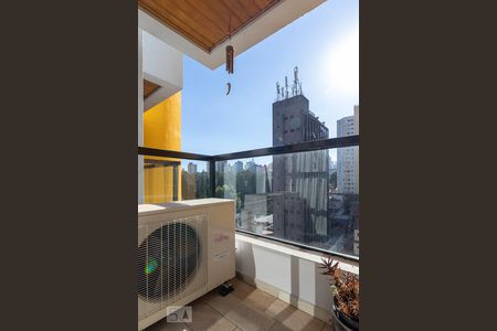 Varanda de apartamento para alugar com 1 quarto, 48m² em Pinheiros, São Paulo