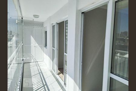 Varanda  de apartamento à venda com 2 quartos, 50m² em Brás, São Paulo