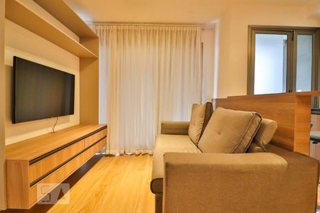 Sala de apartamento para alugar com 1 quarto, 44m² em Pinheiros, São Paulo