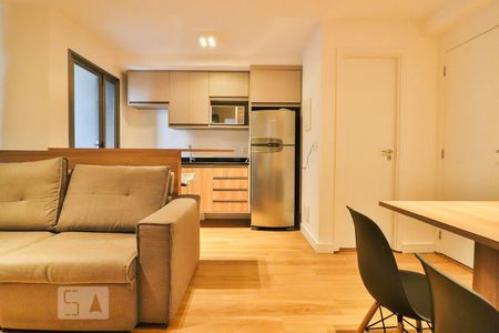 Sala de apartamento para alugar com 1 quarto, 44m² em Pinheiros, São Paulo