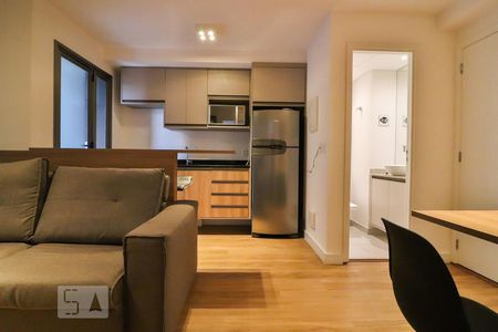 Sala de apartamento para alugar com 1 quarto, 44m² em Pinheiros, São Paulo