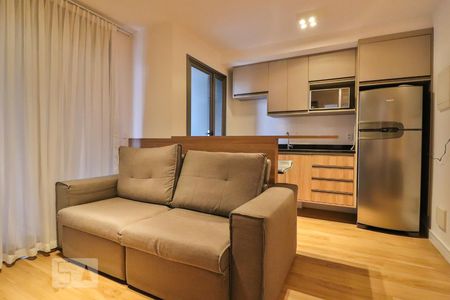 Sala de apartamento para alugar com 1 quarto, 44m² em Pinheiros, São Paulo