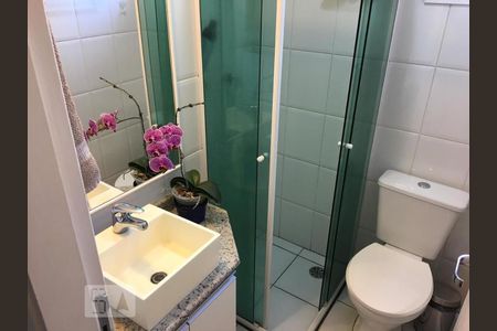 Banheiro  de apartamento para alugar com 2 quartos, 54m² em Vila Gumercindo, São Paulo